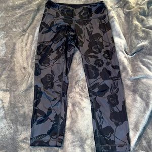 Floral Designed Lululemon Tights